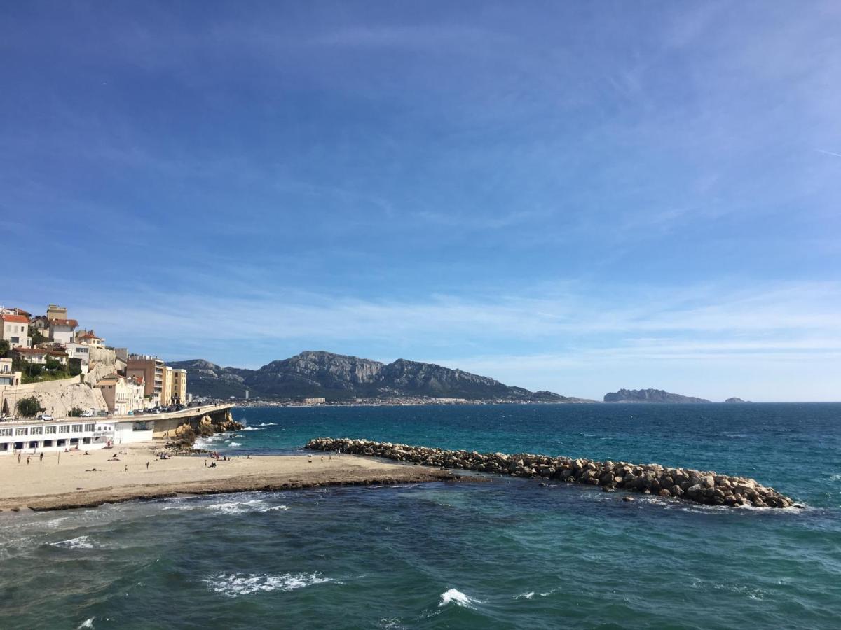 T2 Equipe Au Calme + Terrasse A 1 Km De La Mer Μασσαλία Εξωτερικό φωτογραφία